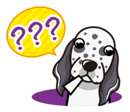 iinu - English Setter sticker #12244550