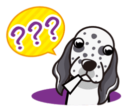 iinu - English Setter sticker #12244550