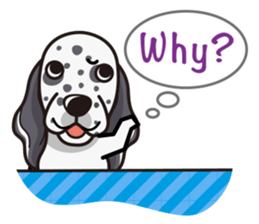 iinu - English Setter sticker #12244552