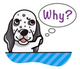iinu - English Setter sticker #12244552