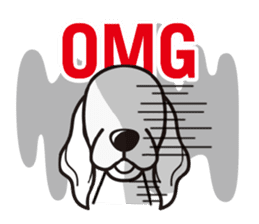 iinu - English Setter sticker #12244553