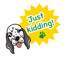 iinu - English Setter sticker #12244557