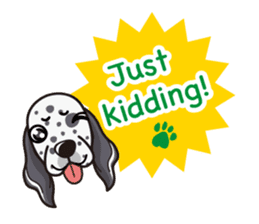 iinu - English Setter sticker #12244557