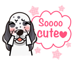 iinu - English Setter sticker #12244559