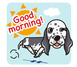 iinu - English Setter sticker #12244560