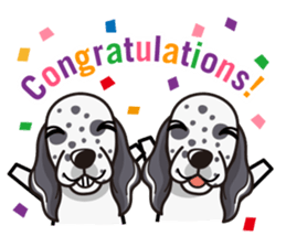 iinu - English Setter sticker #12244563