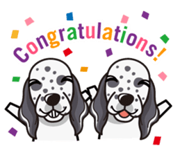 iinu - English Setter sticker #12244563