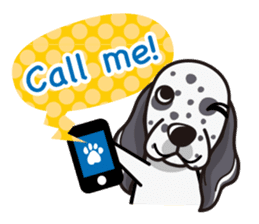 iinu - English Setter sticker #12244564