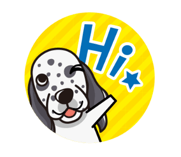 iinu - English Setter sticker #12244569