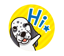 iinu - English Setter sticker #12244569