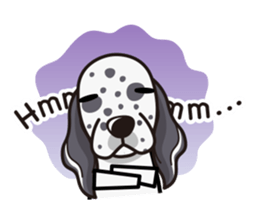 iinu - English Setter sticker #12244571