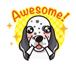 iinu - English Setter sticker #12244572