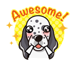 iinu - English Setter sticker #12244572