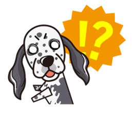 iinu - English Setter sticker #12244574