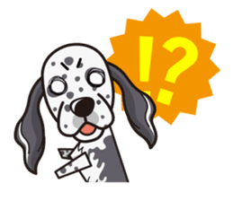 iinu - English Setter sticker #12244574