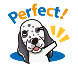 iinu - English Setter sticker #12244576