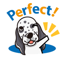 iinu - English Setter sticker #12244576