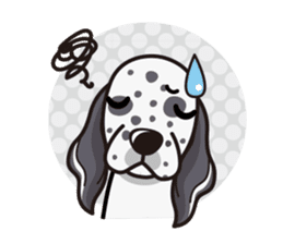 iinu - English Setter sticker #12244577