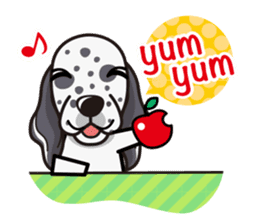 iinu - English Setter sticker #12244580
