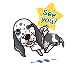 iinu - English Setter sticker #12244581