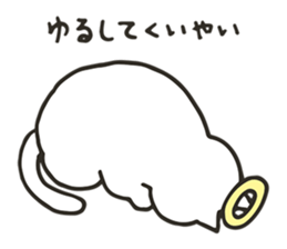 Kagoshima dialect cat sticker #12244868