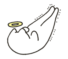 Kagoshima dialect cat sticker #12244873