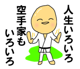 I like KARATE than anything else sticker #12245342