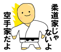 I like KARATE than anything else sticker #12245354