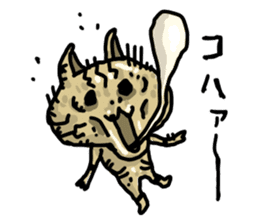 Bonboya-zyu Chibi Stickers 2 full of BON sticker #12245650