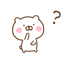 Honobono Bear 2 sticker #12246142