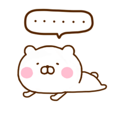 Honobono Bear 2 sticker #12246150