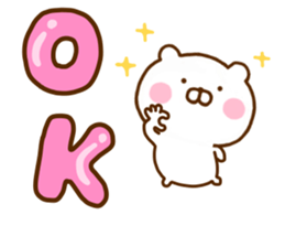 Honobono Bear 2 sticker #12246151