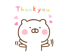 Honobono Bear 2 sticker #12246154