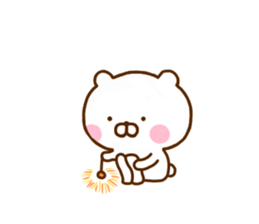 Honobono Bear 2 sticker #12246177