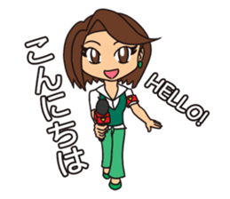 Reporter Nancy and Extras sticker #12246182