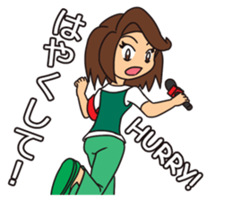 Reporter Nancy and Extras sticker #12246184