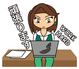 Reporter Nancy and Extras sticker #12246189