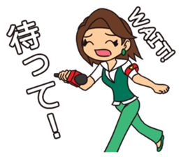 Reporter Nancy and Extras sticker #12246195