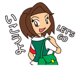 Reporter Nancy and Extras sticker #12246206