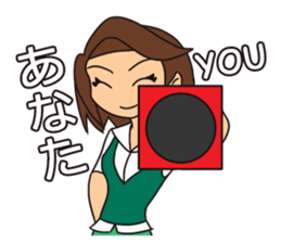 Reporter Nancy and Extras sticker #12246209