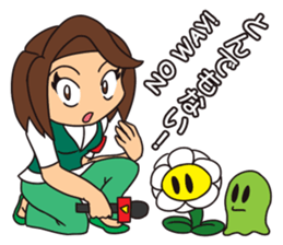 Reporter Nancy and Extras sticker #12246210