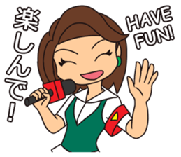 Reporter Nancy and Extras sticker #12246217