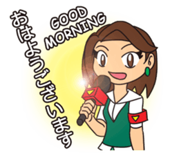 Reporter Nancy and Extras sticker #12246219