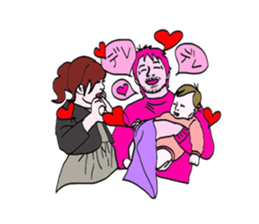 Happy family stickers (daily ver,2) sticker #12246327