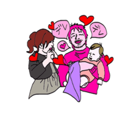 Happy family stickers (daily ver,2) sticker #12246327