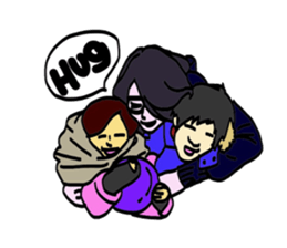 Happy family stickers (daily ver,2) sticker #12246328