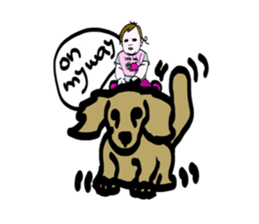 Happy family stickers (daily ver,2) sticker #12246338