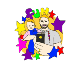 Happy family stickers (daily ver,2) sticker #12246339