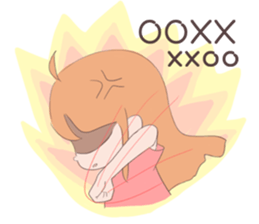 My cute girlfriend sticker #12247140