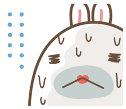 The rabbit of gay 2 sticker #12247458